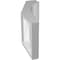 Ekena Millwork 5 1/2-in. W x 6-in. D x 14-in. H Merced Architectural Grade PVC Knee Brace BRCP055X06X14MRC - alternate 2